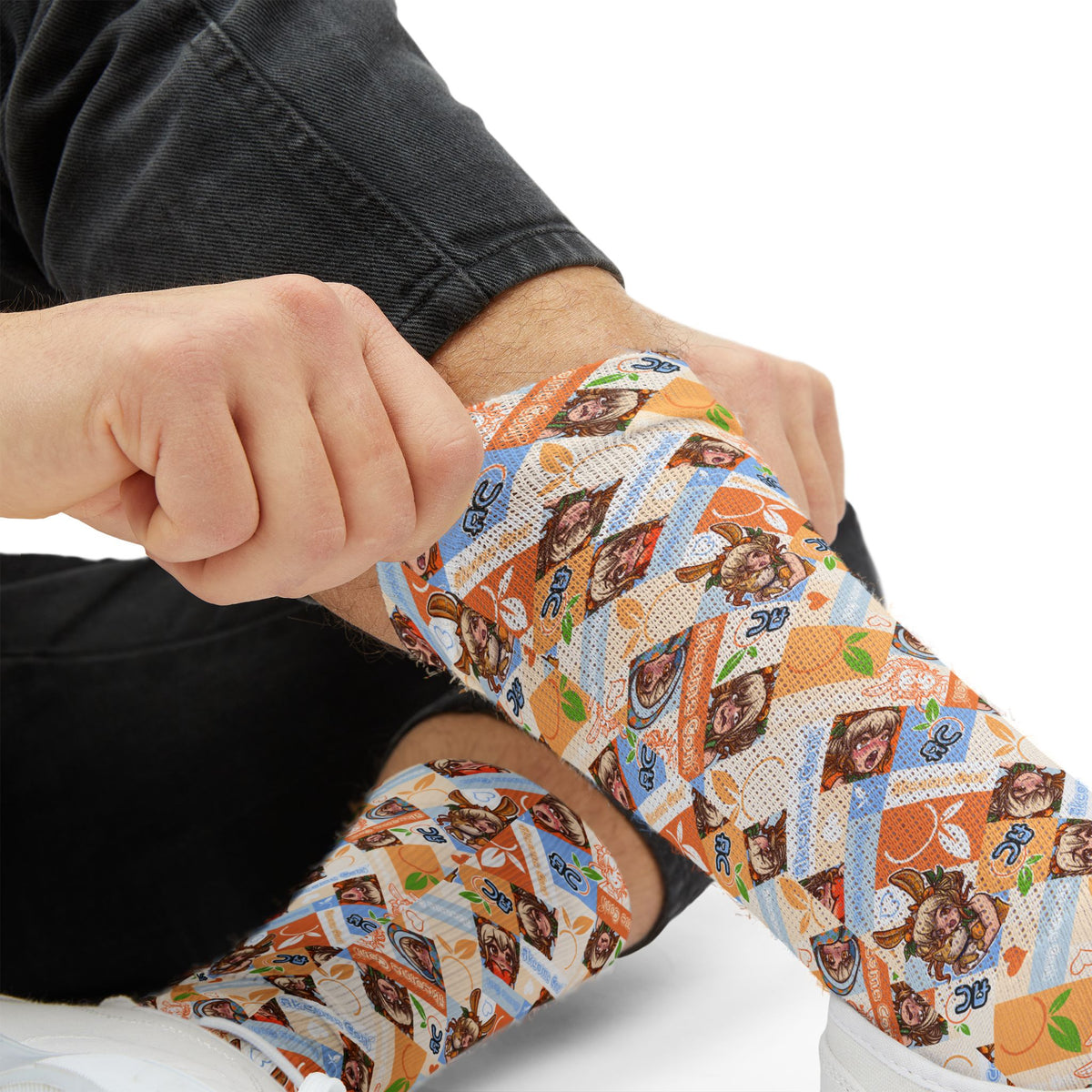 Akeome Con Emote Socks