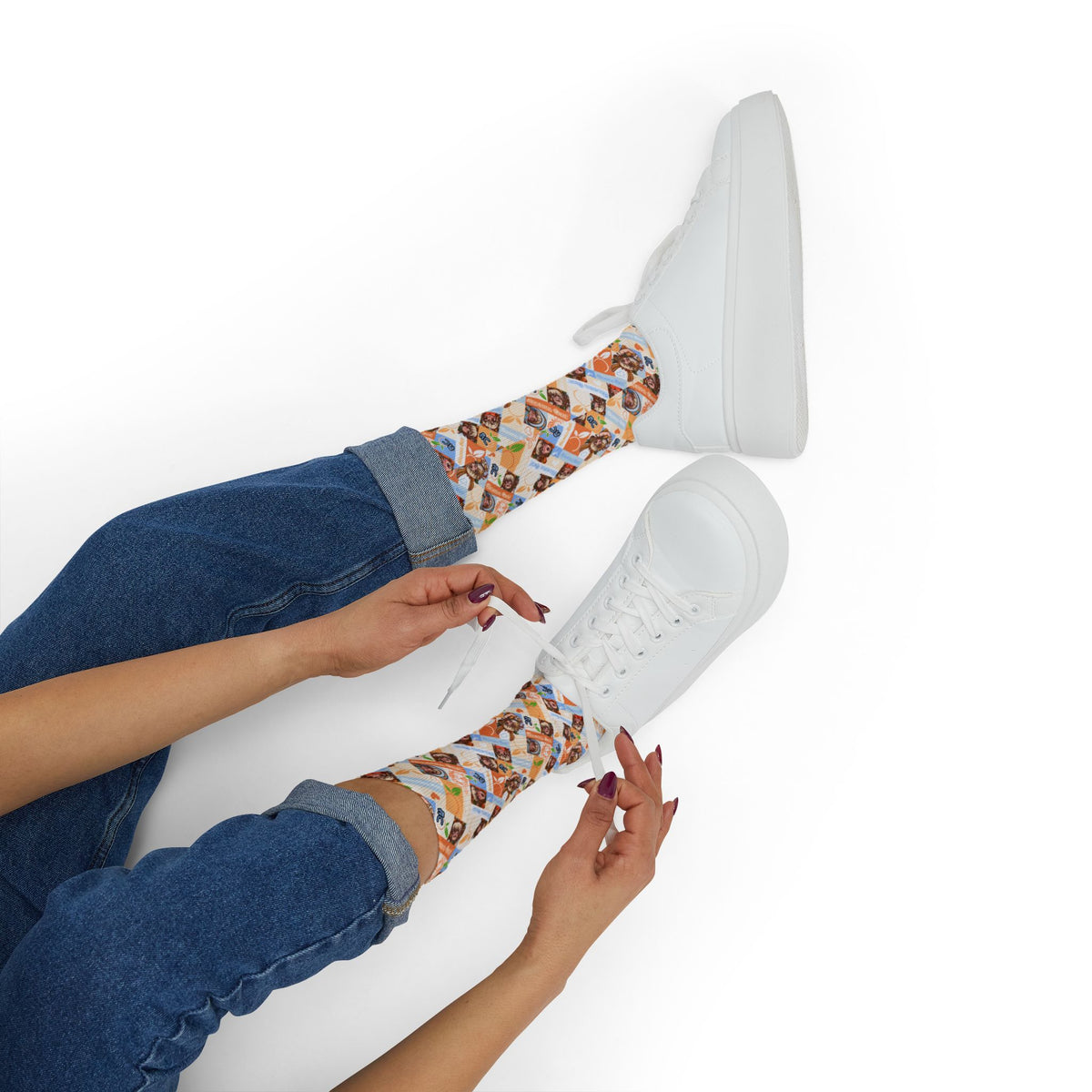 Akeome Con Emote Socks