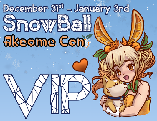 Akeome Con 2026 - 4 Day VIP Badge