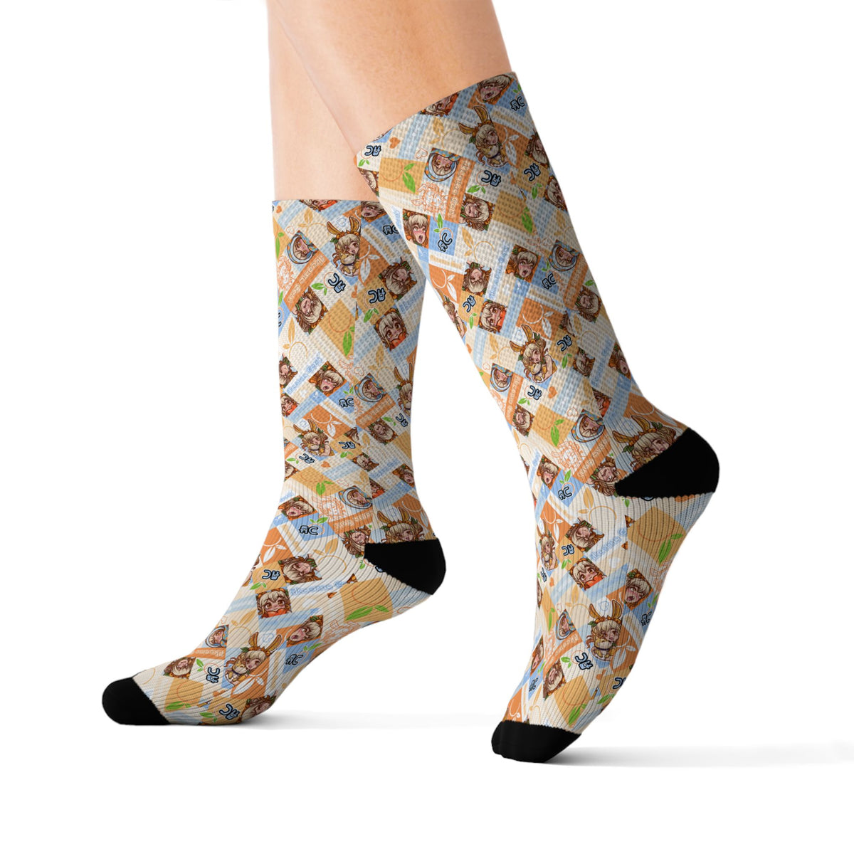 Akeome Con Emote Socks